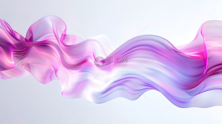 流体粉彩形状紫色图片