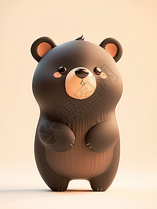可爱的小熊3D图标高清图片