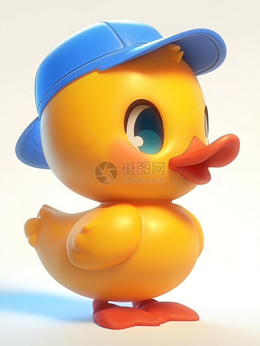 可爱的小鸭子3D图片