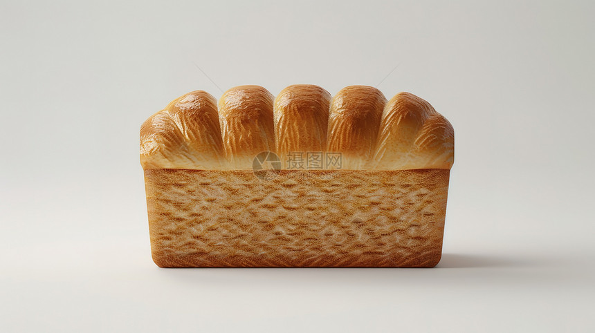 面包3D图片