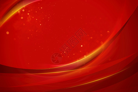 红色光效丝绸背景背景图片