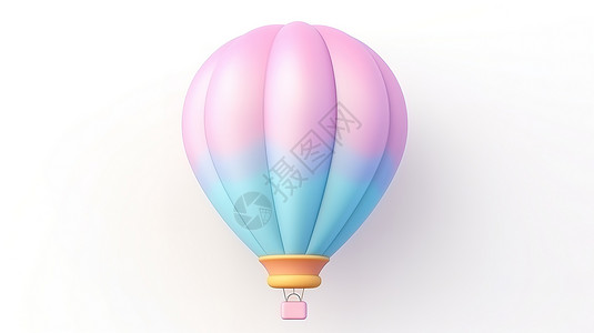 热气球3D背景图片