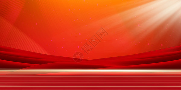 红色背景商业商业大气背景设计图片