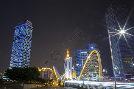 夜景光源夜色城市背景