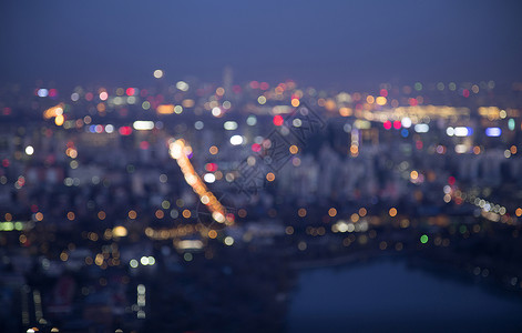 夜北京梦幻夜幕下的京城背景