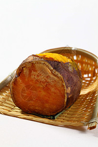 芝士焗红薯背景图片