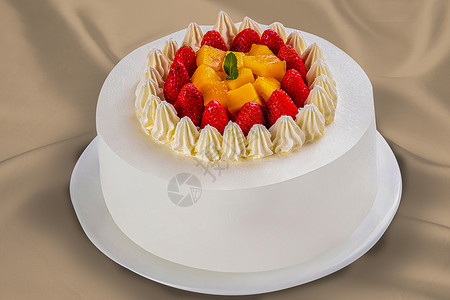 生日水果蛋糕生日蛋糕背景