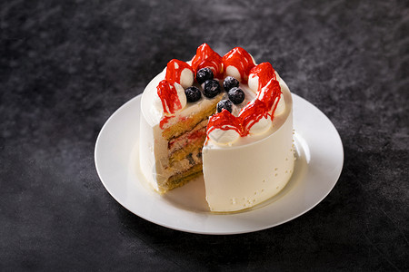 生日蛋糕水果奇米卡高清图片