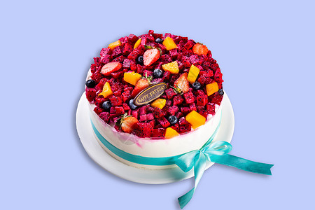 生日蛋糕芝士奇米卡高清图片
