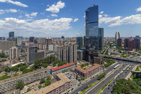 CBD北京背景图片