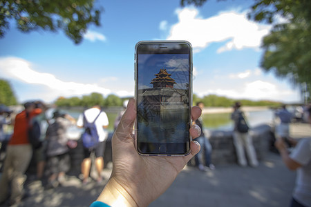 画中紫禁城故宫手机素材高清图片