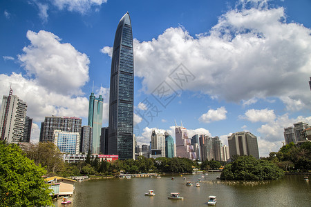 深圳赛格广场深圳罗湖区背景