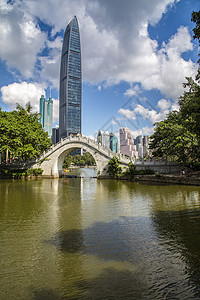 桥远景深圳罗湖区背景