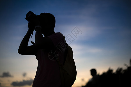 猎人摄影师摄影师背景