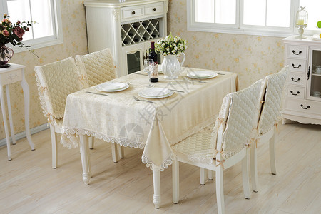 各种餐桌布家纺产品拍摄高清图片