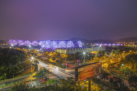 夜色的大运深圳夜生活高清图片