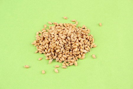 小麦原生态面粉原粮高清图片