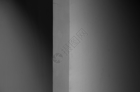 灰白的墙灰度照片素材高清图片