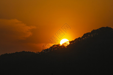 日落背景图片