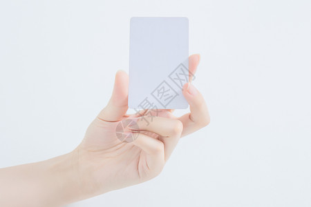 5G移动卡手持银行卡信用卡背景