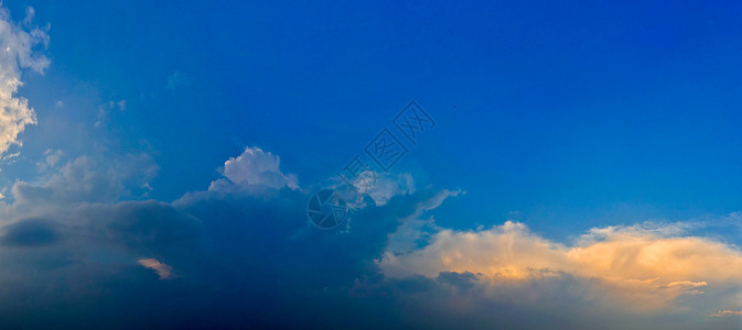 天空·蓝·云背景图片