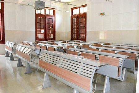 大学食堂座位教室背景