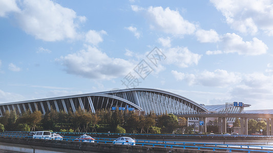 建筑全球机场火车站建筑背景