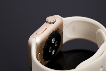 iphone12背面苹果智能手表背面特写背景