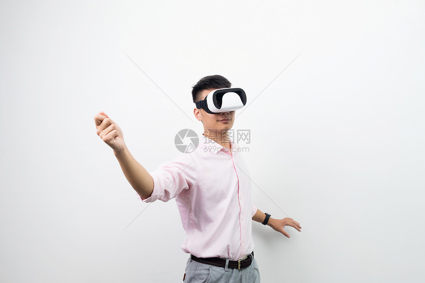 虚拟现实VR运动动作图片