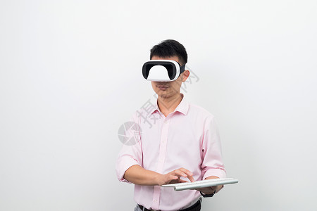 虚拟现实VR商务操作图片