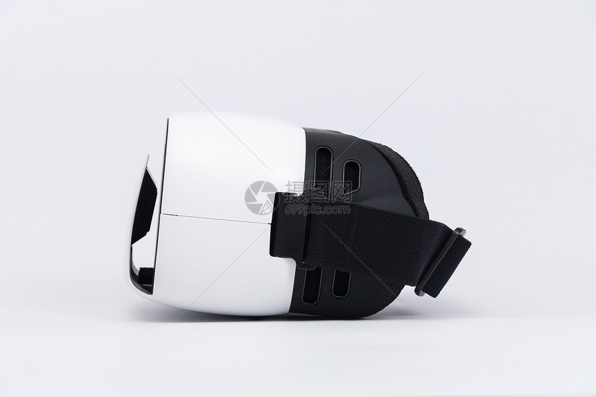 白色VR眼镜侧面产品图图片