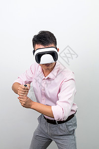 虚拟现实VR格斗动作背景图片