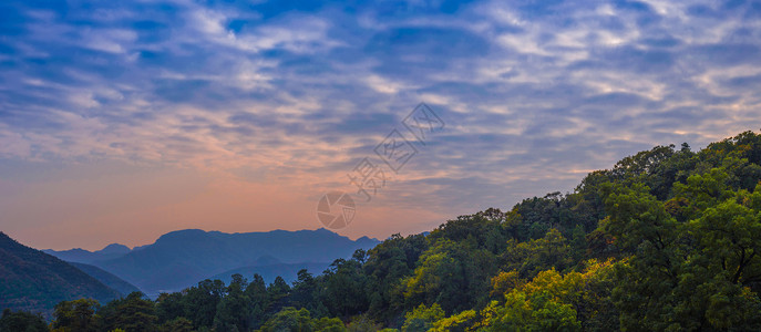 秋意空山秋.山背景