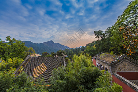 秋意空山秋意.潭柘寺背景