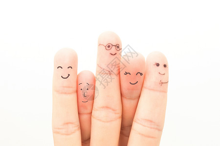 人的表情素材手指表情创意手指画素材设计图片