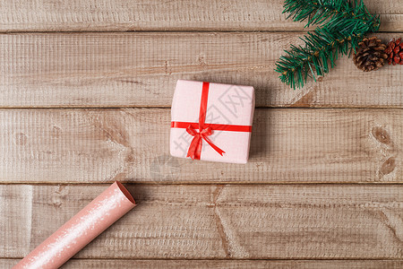 银色铃铛圣诞节装饰品木板装扮背景背景