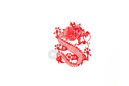水墨生肖之兔新春十二生肖中国剪纸摆拍背景