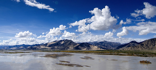 西藏风光背景图片