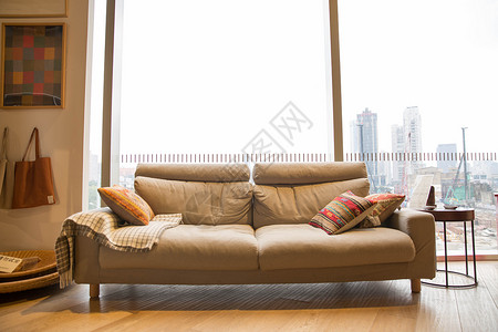 温馨简单家居沙发展示高清图片