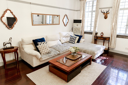 马岩松设计温馨家具明亮大气装饰客厅背景