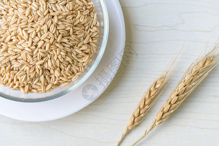 阳澄湖特产五谷杂粮小麦种子设计图片