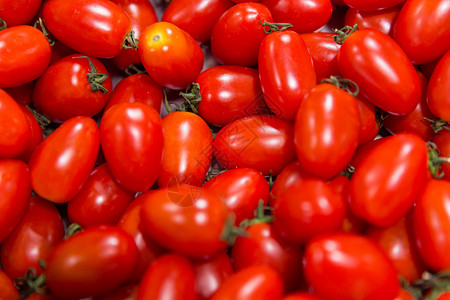 超市小蕃茄排列展示高清图片