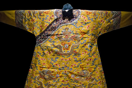 中国皇帝皇袍背景