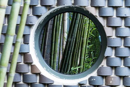 室内竹林景观建筑图片