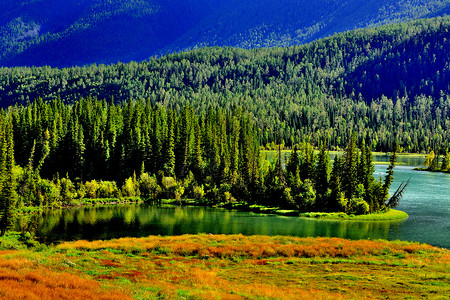 新疆赛里木湖景点新疆北疆自然风光背景