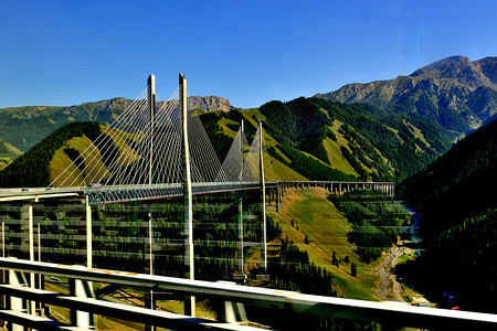 新疆北疆自然风光背景图片