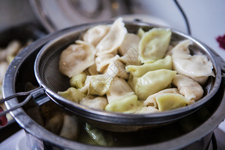 包饺子面食过滤器高清图片