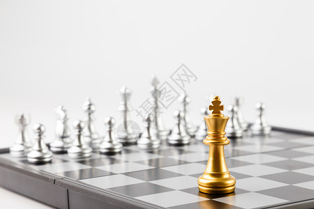 国际象棋竞赛智力的高清图片