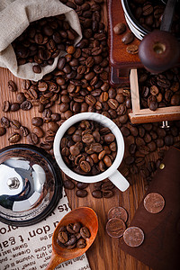 静物咖啡浓郁温暖咖啡高清图片