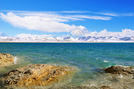 江河湖西藏拉萨布达拉宫纳木错及川藏线上背景